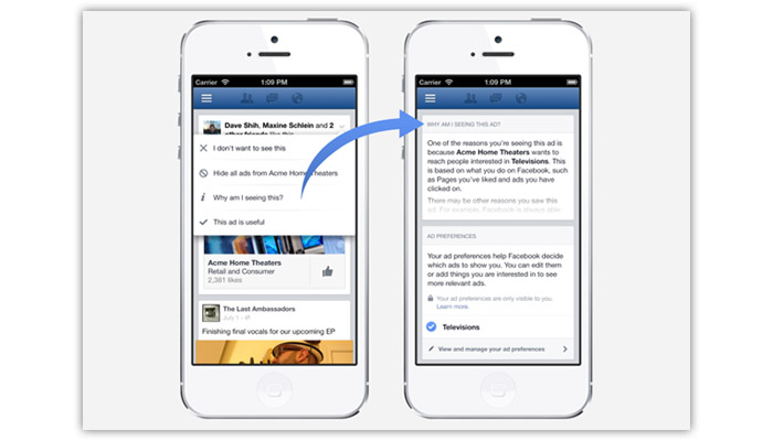 Facebook: больше данных о пользователях для рекламы