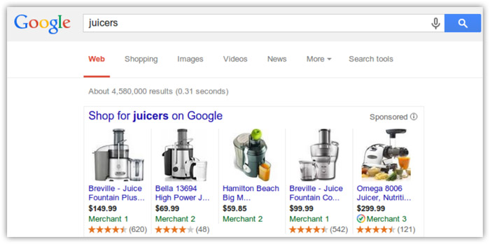 Google Shopping: удобнее для пользователей